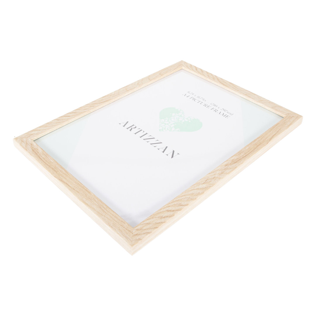 Modern and Stylish Wood Effect Plastic Frame for Wall Hanging