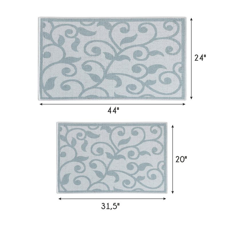 Tapis de cuisine 2 pièces Devland