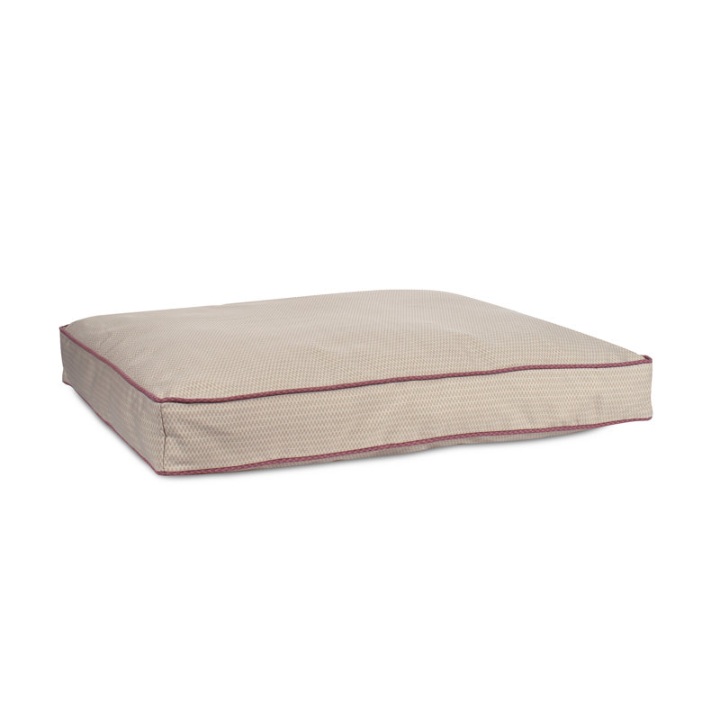 Lit pour chien avec housse amovible GreenDog , Large (42"w x 30"d x 4"h), Brun clair ondulé