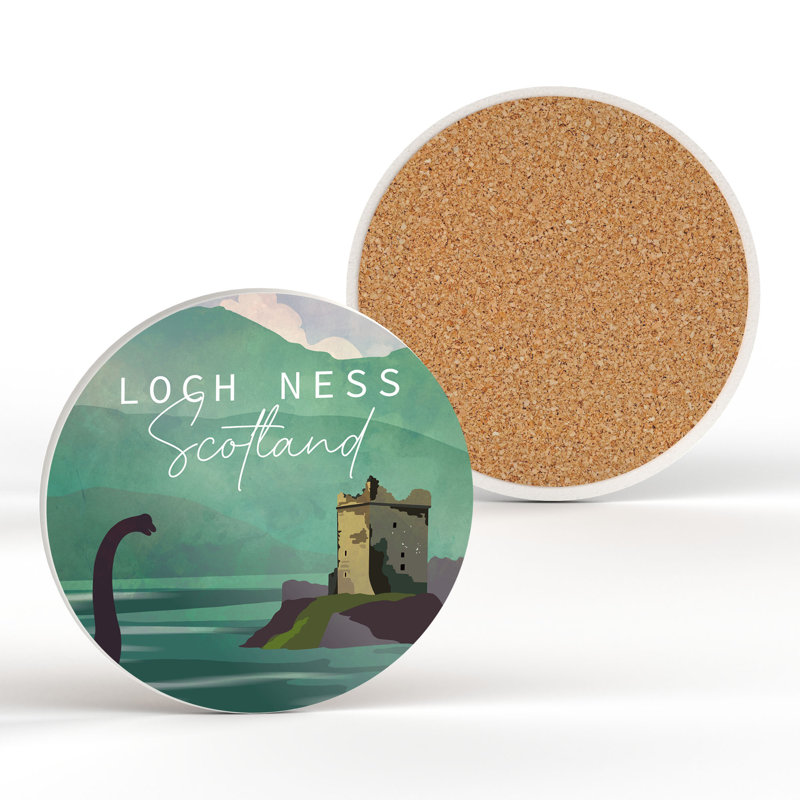 Ceramic Round 1 Piece Coaster