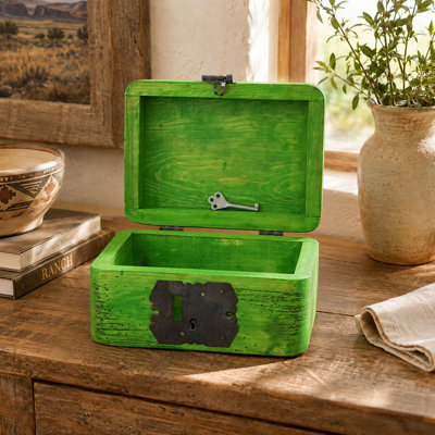 Boîte à bibelot en bois Keepsakes