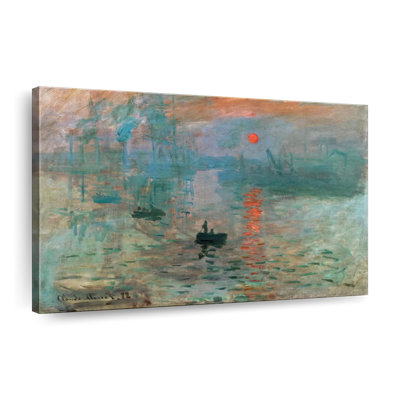 Impression sur toile Zen Impression Sunrise 1872