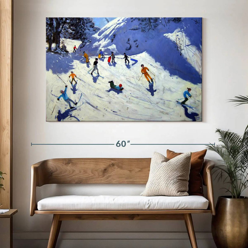 Alvord The Gully Belle Plagne, 34" H x 51" W