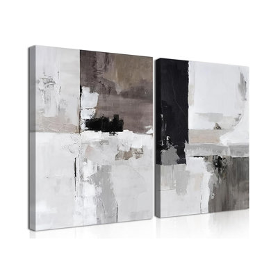 2 Piece Wrapped Canvas Wall Art