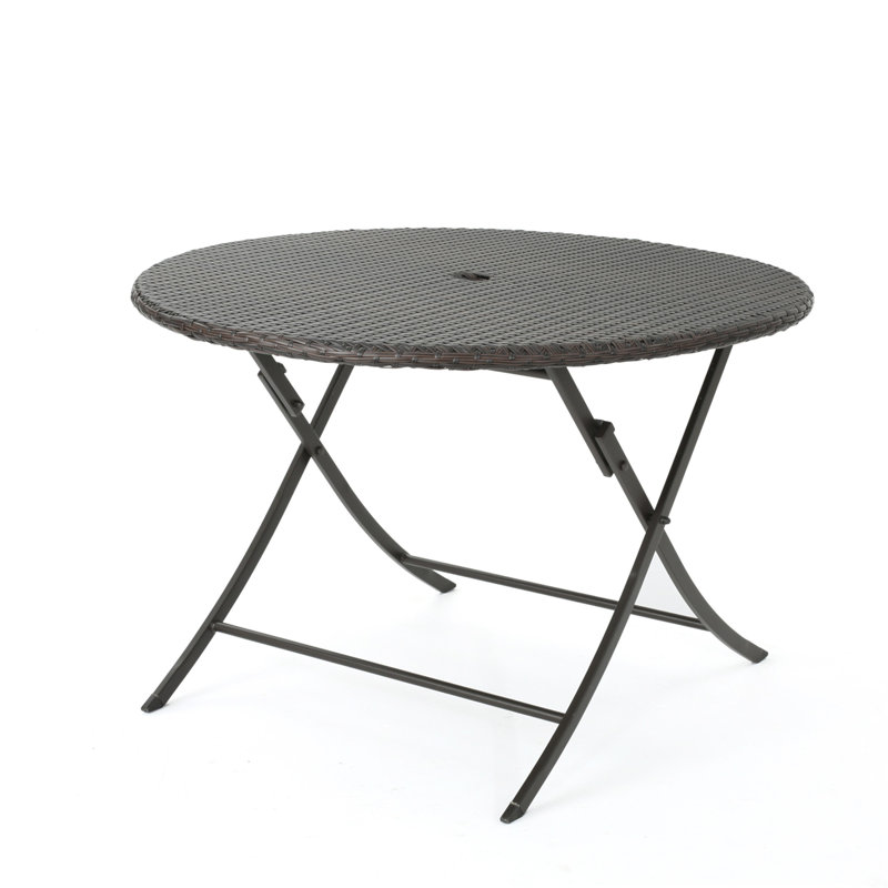 RIAD ROUND FOLDABLE DINING TABLE