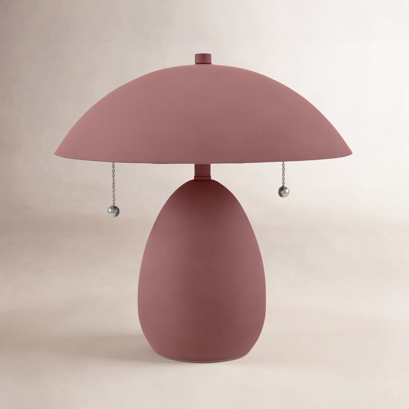 Inkera Elijah Table Lamp, Burgundy