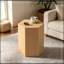 Table d'appoint hexagonale avec base robuste