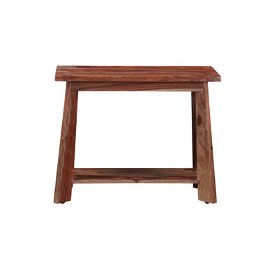 Table de bout en bois massif Mendiola