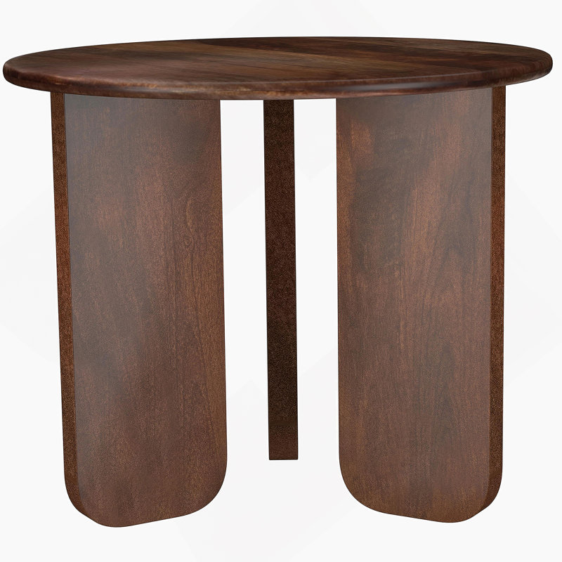 Table de bout ronde pour l'intérieur