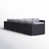 Olefin Gray Cushion/Black Frame