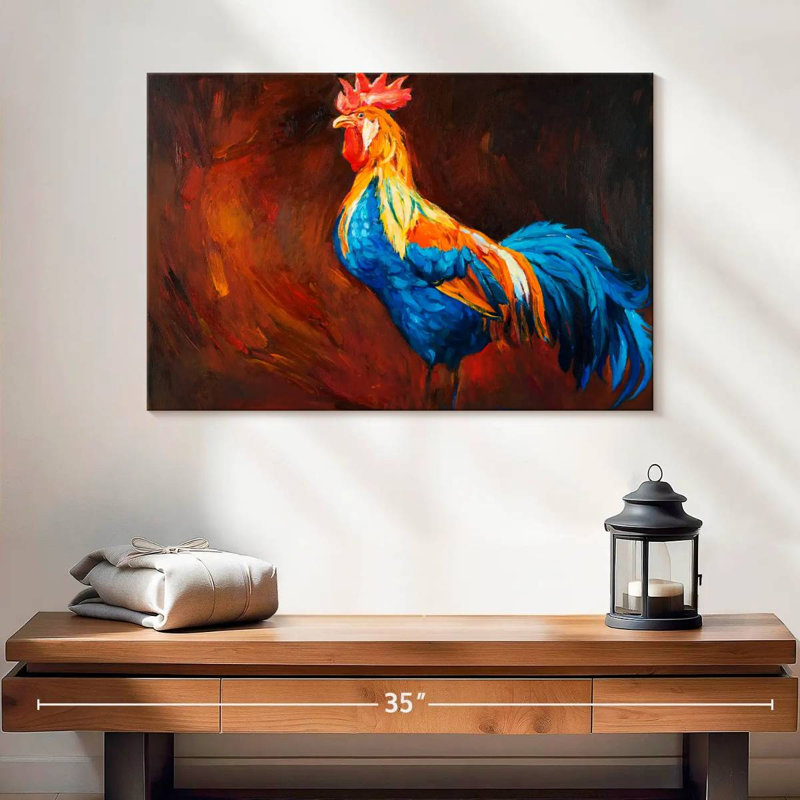Poulet Brampt Rooster, H 16 po x l 24 po
