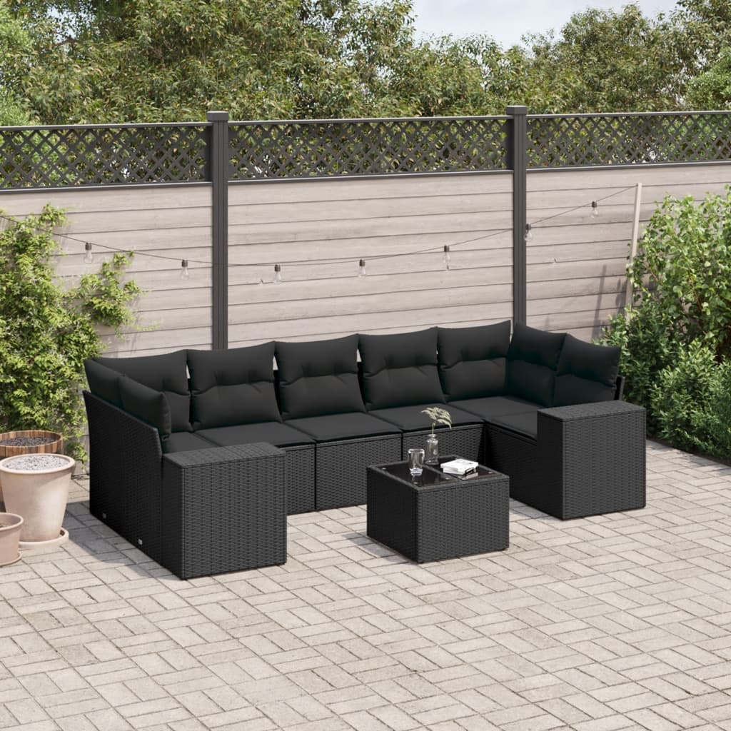 Gartensofa mit Kissen