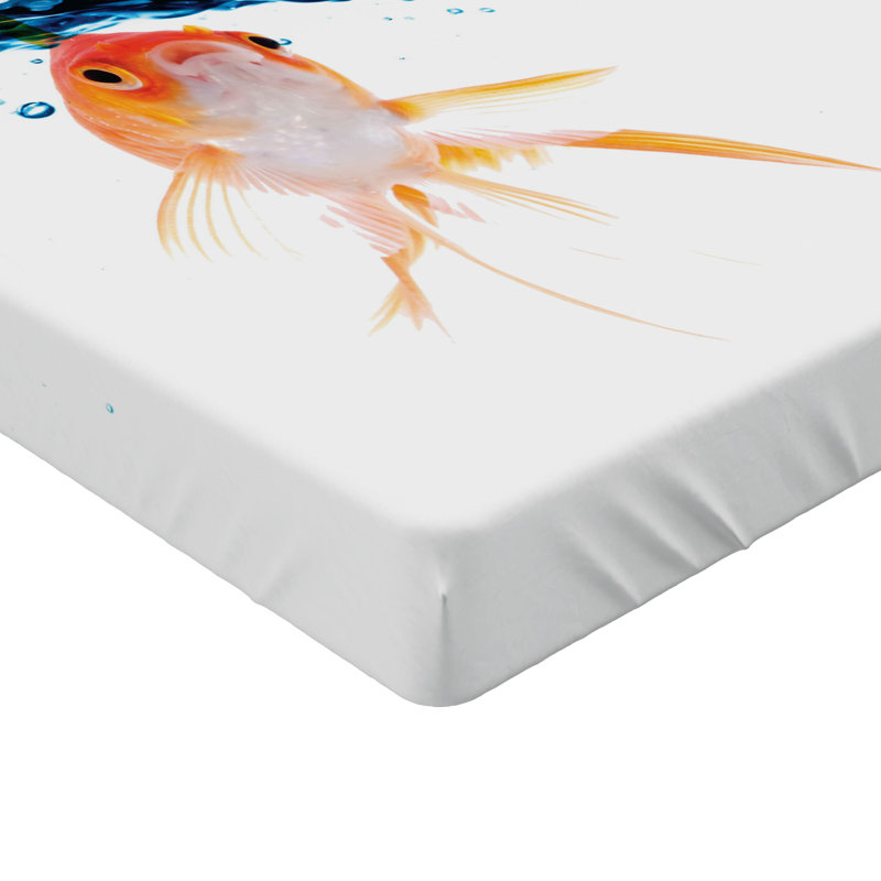 Drap-housse pour poisson rouge Ambesonne, Drap-housse très grand californien