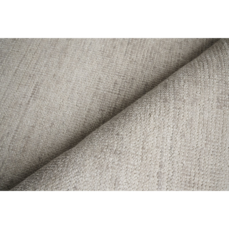 Catalina Hand-Loomed Synthetic Silver Area Rug, Rectangle 9' x 12'