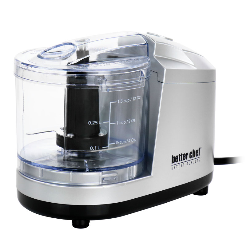 Hachoir compact 1,5 tasses Better Chef, Argent