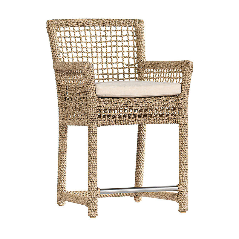 Tabouret d'extérieur Brisbane Naturel, 23