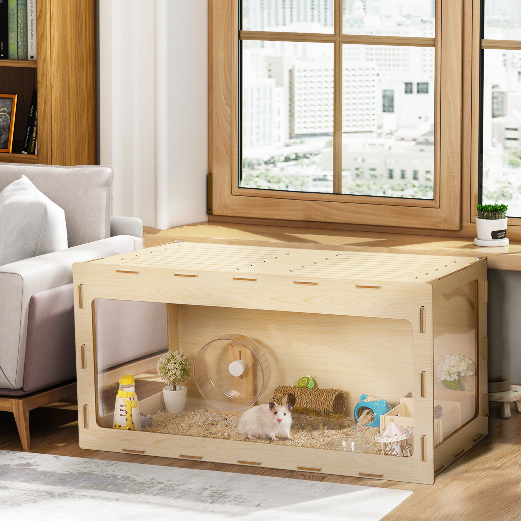 Snapshot of Modern Hamster Hidehouses Shaped Bubble Windows Therm