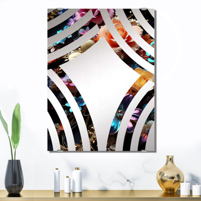 Aikins - Miroir mural fleurs