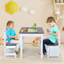 Dunstable Kids 4 Piece Rectangular Play Or Activity Table and Chair Set-2097913742
