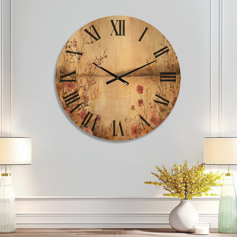 Horloge murale Botanical, Medium