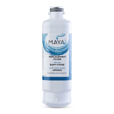 MAYA DA97-17376B Water Filter Replacement, Compatible With: Samsung HAF-QIN, RF23M8070SR, HAF-QIN/EXP, DA97-08006C, 2 Pack