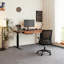 Adjustable Height Solid Wood Steel Executive Desk-578540413