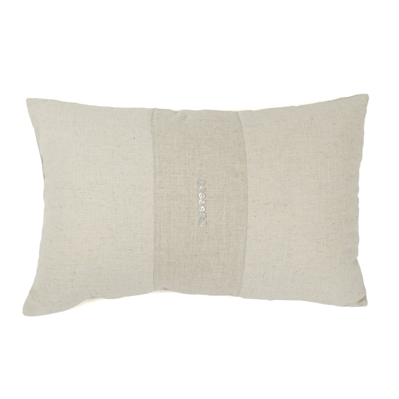 Linen Lumbar Pillow Cover & Insert