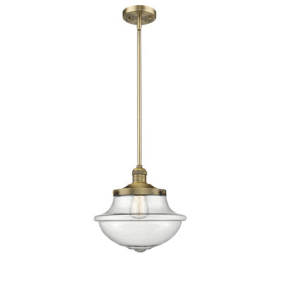 Luminaire suspendu simple à 1 lumière Blown