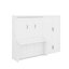 Grand lit escamotable avec placard