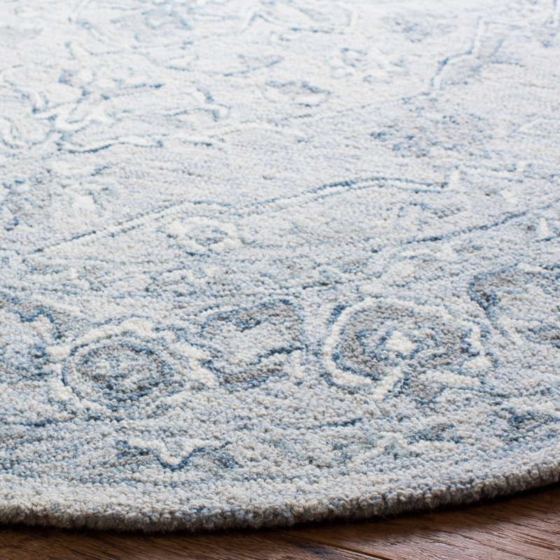 Tapis oriental en laine et coton touffeté à la main Daggett, Rectangulaire 3 pi x 5 pi
