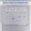 Magnetic Plastic Dry Erase Board
