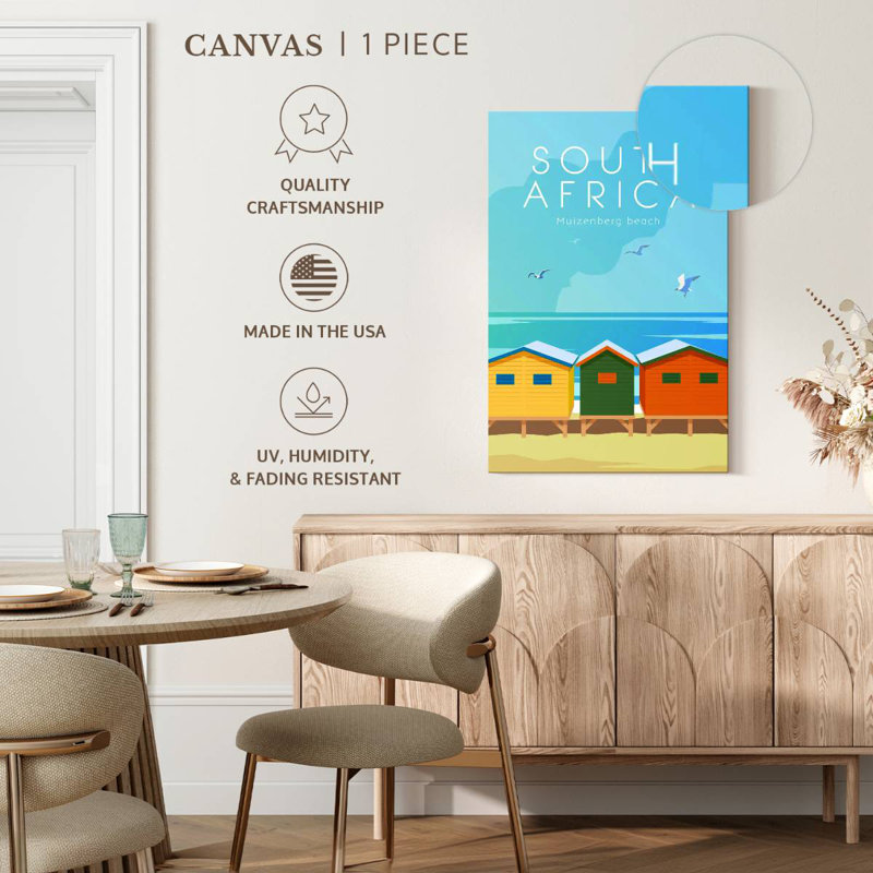 Affiche Aime Muizenberg Beach, H 12 po x l 8 po