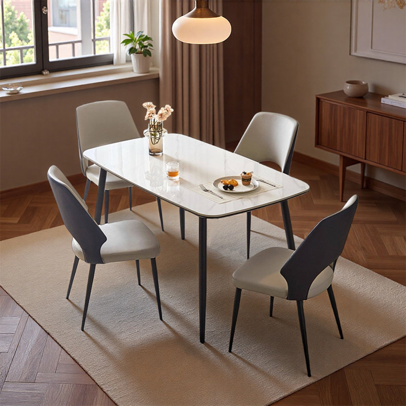 Fitzgerald, 7 pièces : table, 6 chaises