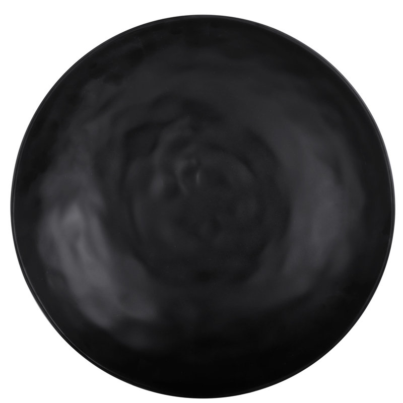 Elite Global Solutions Zen Melamine Serving Bowl, Black