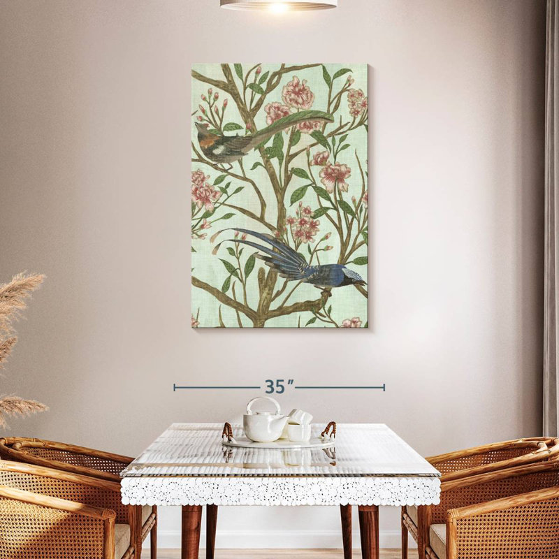 Brampt Delicate Chinoiserie II, 45" H x 30" W