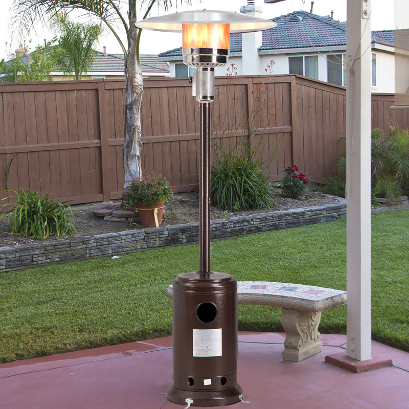 Bronze 41,000 BTU Propane Patio Heater with Safety Shut-Off