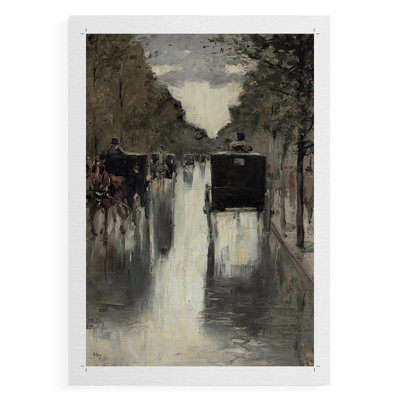 Imprimé animalier rétro XLVII - reproduction de toile seulement - non encadrée