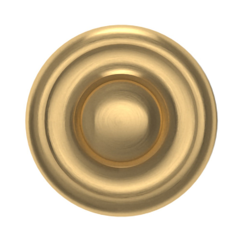 4490 Dominion Knob, Satin Brass