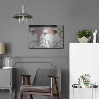 Winston Porter 'Readable' by Nicolai Kubel Olesen, Metal Wall Art,