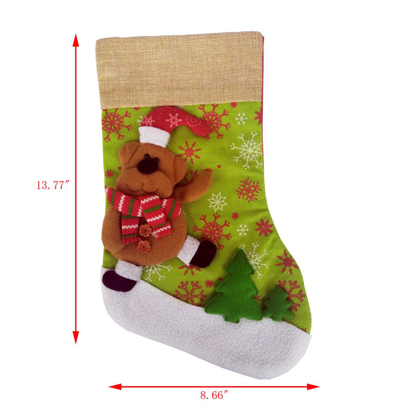 Sac de Noël 14 x 9 po