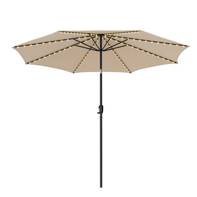 Parasol de marché lumineux 10 "Cayuga