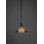 Mini-luminaire suspendu avec tige en verre 7 po