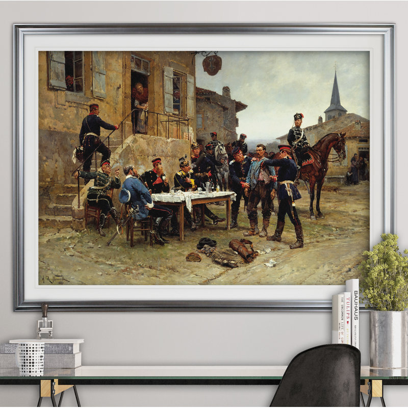 « the spy », impression, Argent, H 31 po x l 43 po x P 1,5 po