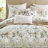 Herbal 100% Cotton Sateen Print Oversized 6-Piece King Comforter Set-114769629