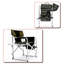 Chaise de camping pliante Nealie