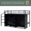 Lit mezzanine avec tiroirs Amely Kids-17124630