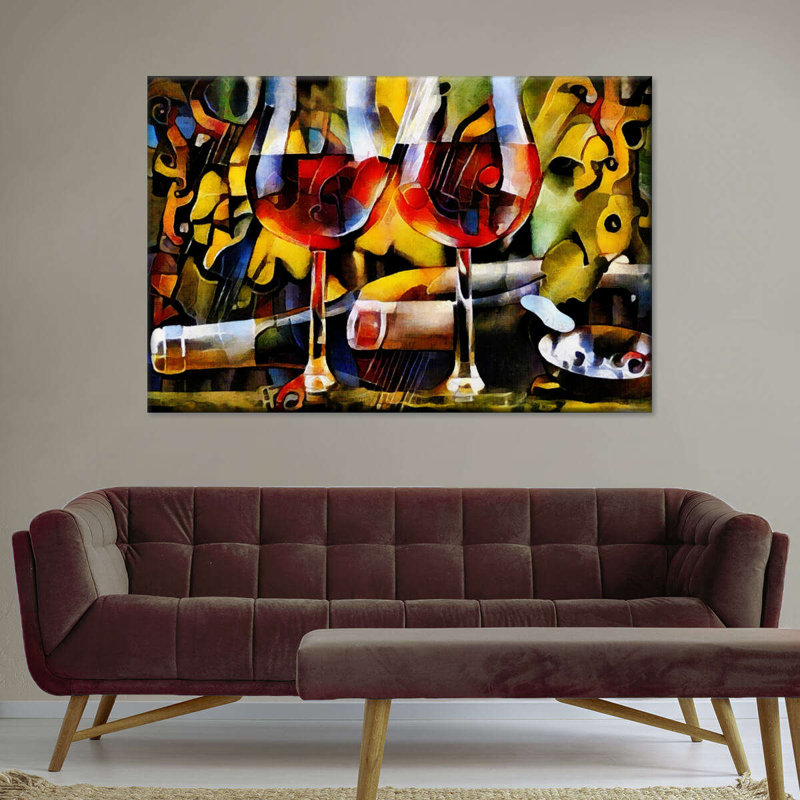 Wine Canvas Print, 26" H x 39" W x 1.25" D