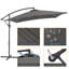 Parasol en porte-à-faux décalé carré de 8,2 pi Avalynn-600198874
