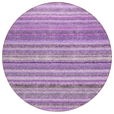 Solomiya Washable Striped Indoor / Outdoor Rug
