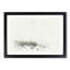 Lonely Boat upon the Lake in Abstract - Picture Frame Graphic Art Print-55759885-55759880